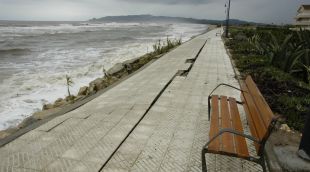griells, passeig, torroella, estartit, temporal, llevantada