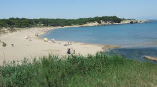 El tram escollit és aquest de la platja del Rec del Molí