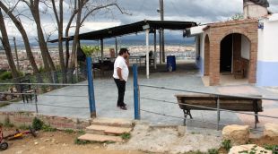 Una de les cases il·legals que els veïns han construït al barri de les Pedreres