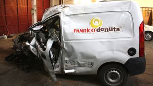 accident, mortal, furgoneta, panrico