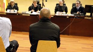 L'històric lladre de cotxes Miguelín, durant el judici