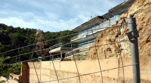 El xalet que s'està construint a la cala del Golfet