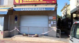 Estanc on han entrat a atracar els lladres a plena llum del dia i a punta de pistola