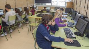 Alumnes del CEIP Els Estanys