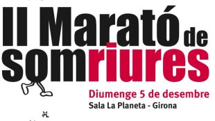 marató, somriures, cartell