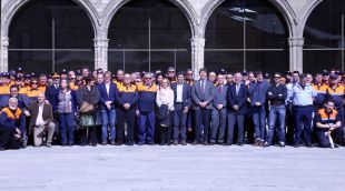 Assistents a la Cinquena edició del Dia del Voluntari de Protecció Civil