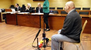 Antonio Alcaraz, aquest matí a l'Audiència de Girona