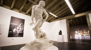 Una sala del Museu de la Garrotxa després de la reforma d'enguany