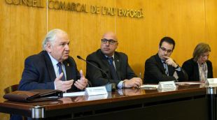 Fermí Santamaria (esquerra), Ferran Roquer i Carles Sala