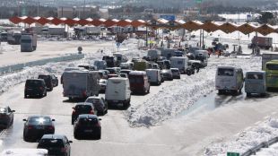 El passat mes de març la demarcació de Girona va patir un fort temporal © AG