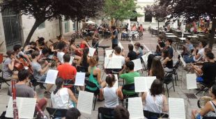Imatge d'arxiu d'una actuació de la Jove Orquestra de les Comarques Gironines