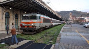 El darrer tren nocturn que va arribar a Portbou el desembre passat