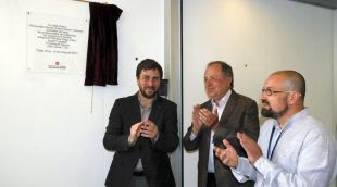 El conseller de Salut, Toni Comín, inaugurant el nou CAP de Platja d'Aro