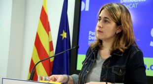 La coordinadora general del PDeCAT, Marta Pascal, durant una roda de premsa (arxiu)