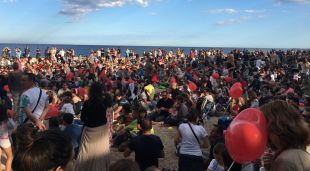 Actuació dels Lax N' Busto en un concert del Xalaro dins el festival Estereofònics