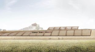 Una imatge virtual de com serà l'exterior del complex que es projecte