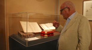 El propietari de la Fundació Mascort, Ramon Mascort, aquest matí
