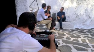 Imatge d'un moment del rodatge del film que s'estrenarà aquest 1 de juliol