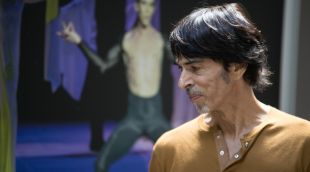 Gil Roman en la presentació a Barcelona de l'espectacle 'Béjart fête Maurice'