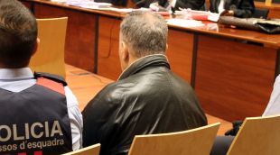 L'acusat, Juan García Baena, avui a l'Audiència de Girona
