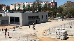 La nova porta d'accés a les estacions del TAV i d'autobusos de Girona des del parc Central