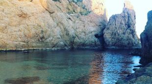 Zona de la platja de la Mar Menuda on es practica submarinisme (arxiu)