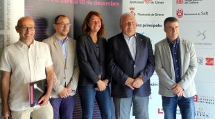 Presentació del Temporada Alta amb el director i les administracions que hi donen suport
