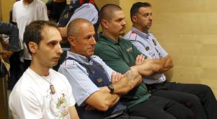 L'acusat d'assassinar una dona a Girona, Dave Verbist, juntament amb el processat per encobriment
