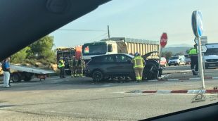 Un dels vehicles implicats en el sinistre