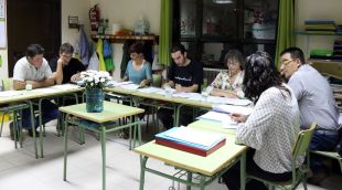 Pla mig dels regidors de l'Ajuntament de Mieres