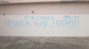 La suposada pintada a la seu de Ciutadans que ha denunciat el partit