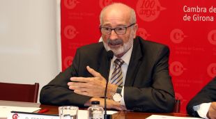El president de la Cambra de Comerç de Girona, Domènec Espadalé