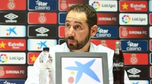 Machín durant la roda de premsa