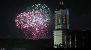 Final de festa de Sant Narcís el 2014