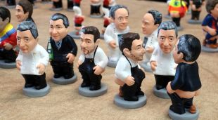 Els germans Roca o Ferran Adrià són algunes de les novetats de Caganer.com d'enguany