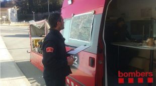 El dispositiu de recerca, ahir al matí a Ribes de Freser