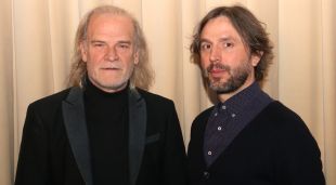 El director de 'Cyrano', Pau Miró (dreta) i l'actor Lluís Homar