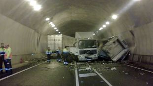 accident, bracons, túnel