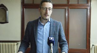 El regidor de Promoció Econòmica d'Olot, Estanis Vayreda