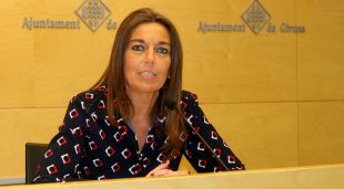 Concepció Veray, avui durant la roda de premsa