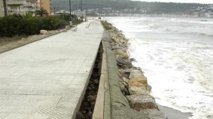 griells, passeig, torroella, estartit, temporal, llevantada