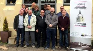Presentació dels actes del centenari de l'escola Sant Cristòfol de les Planes d'Hostoles