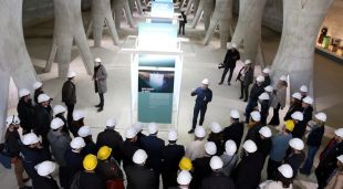 Inauguració de l'exposició, el març de l'any passat