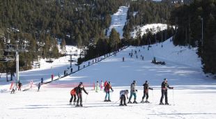 Esquiadors a La Masella (arxiu)