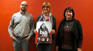 D'esquerra a dreta; Eduard Bech, Marta Felip i Mariona Seguranyes