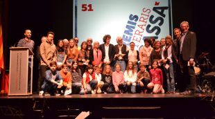 Entrega de premis entre els participants de l'edició passada