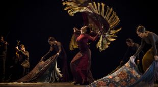 Un instant de l'espectacle de la companyia de María Pagés