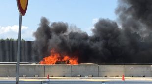 El contxe incendiant-se