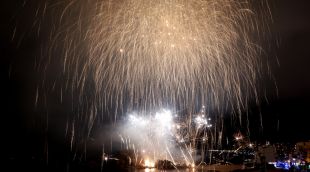 Un instant de l'espectacle a càrrec de Caballer FX de València