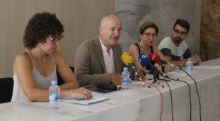 (D'esquerra a dreta) Laura Vall-llosera, Quim Salvi, Rosa Núria Aleixandre i Isaac Corona